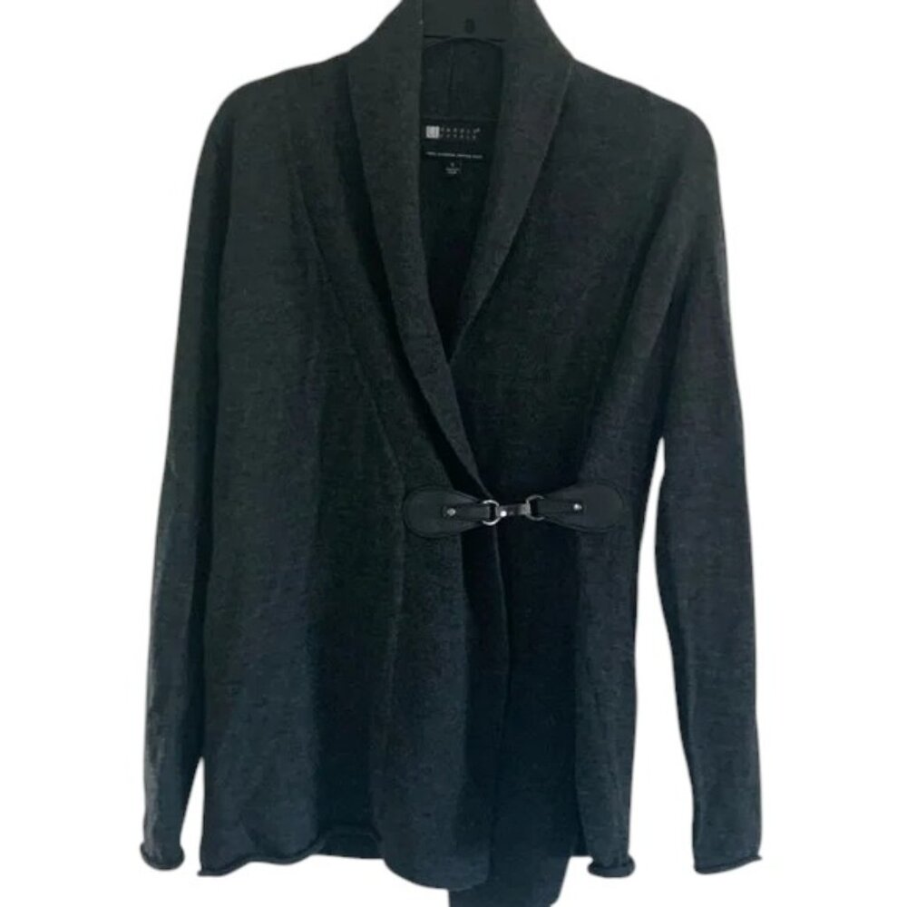 Gray Cardigan - CAROLE LITTLE